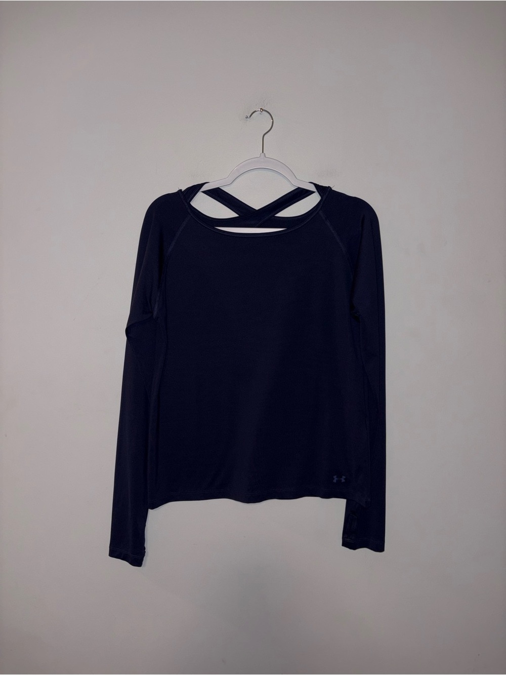 Under Armour | Navy Open Back Longsleeve